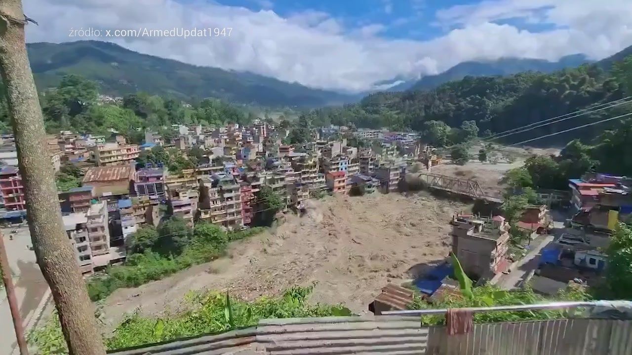 Tragedia w Nepalu. Siedem minut po trzęsieniu ziemi