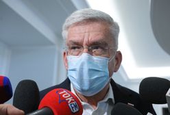 "Obrzydliwe". Biedroń oburzony słowami Karczewskiego