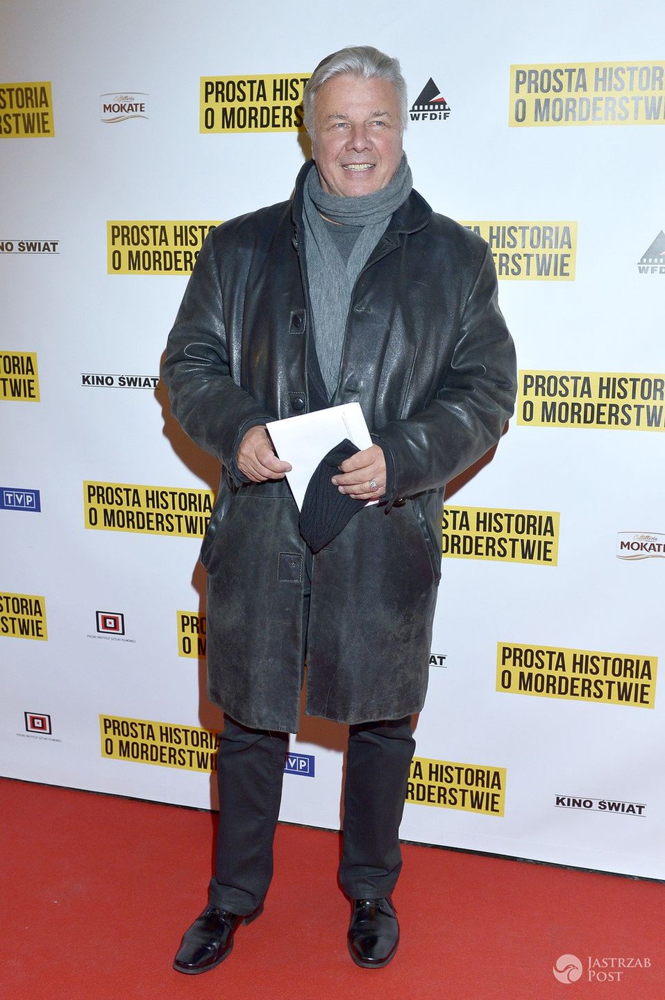 Emilian Kamiński na premierze filmu "Prosta historia o morderstwie"