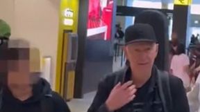 Legenda wpadła w furię na lotnisku. "Trzymaj się ode mnie z daleka"