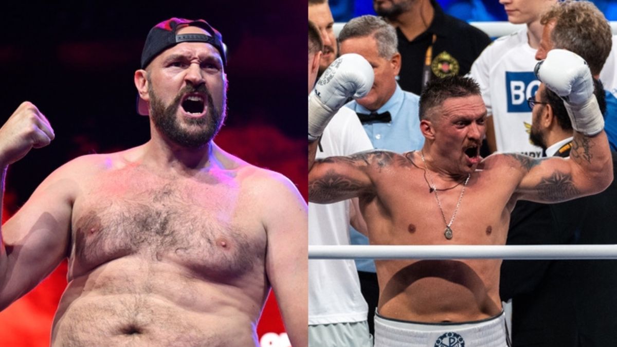 Zdjęcie okładkowe artykułu: WP SportoweFakty / Po lewej: Tyson Fury (Getty Images), po prawej: Ołeksandr Usyk (Getty Images)