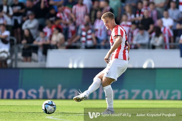 Jakub Jugas, czterokrotny reprezentant Czech, kapitan Cracovii