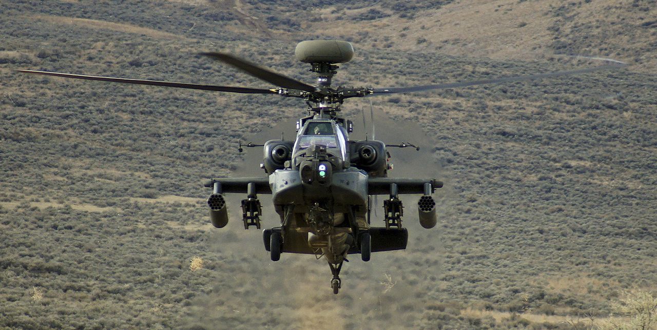 Modernized AH-64E Apache is in the air. Machine has completed its first flight