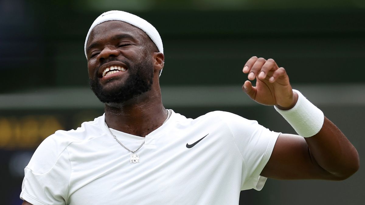 PAP/EPA / Adam Vaughan / Na zdjęciu: Frances Tiafoe