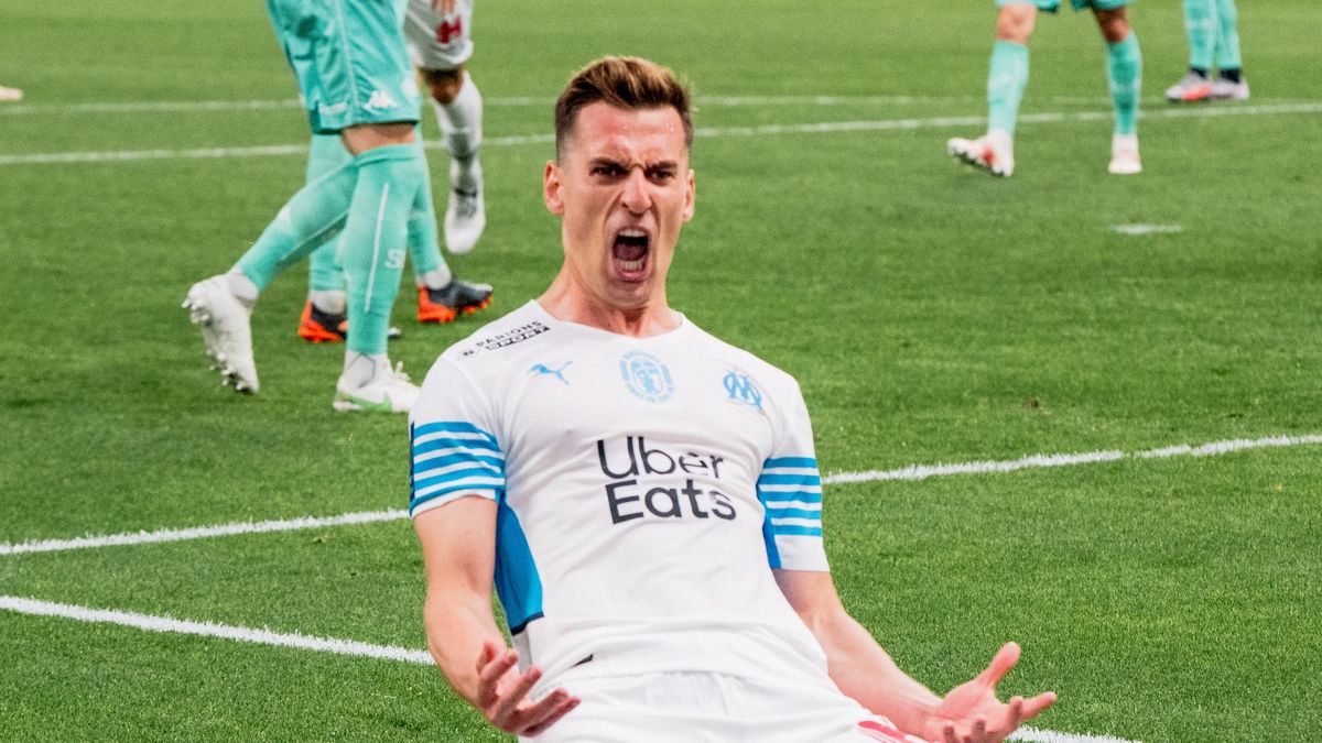 Getty Images /  Jonathan Bartolozzi/Olympique de Marseille / Na zdjęciu: Arkadiusz Milik