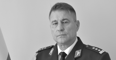 Komendant zginął w tragicznym wypadku. Brat pożegnał go we wzruszający sposób