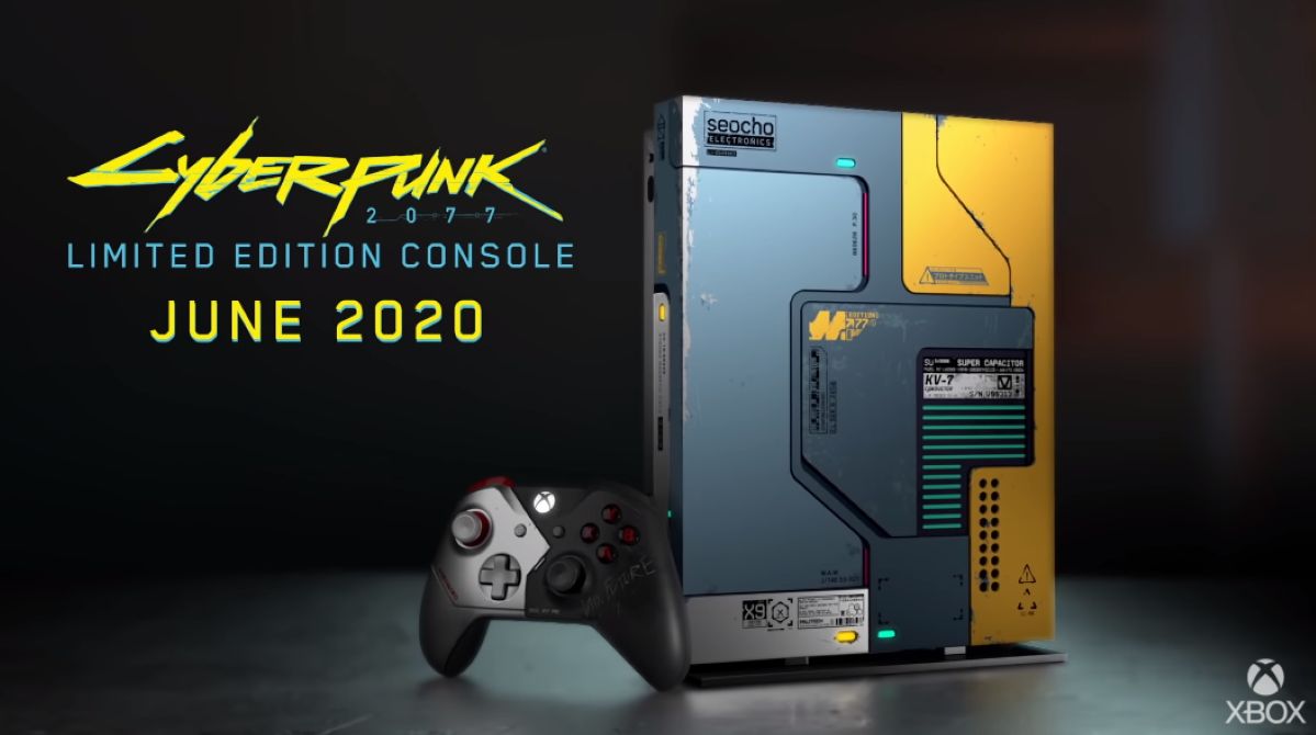 Xbox One X w limitowanej edycji Cyberpunk 2077. Świeci w ciemności