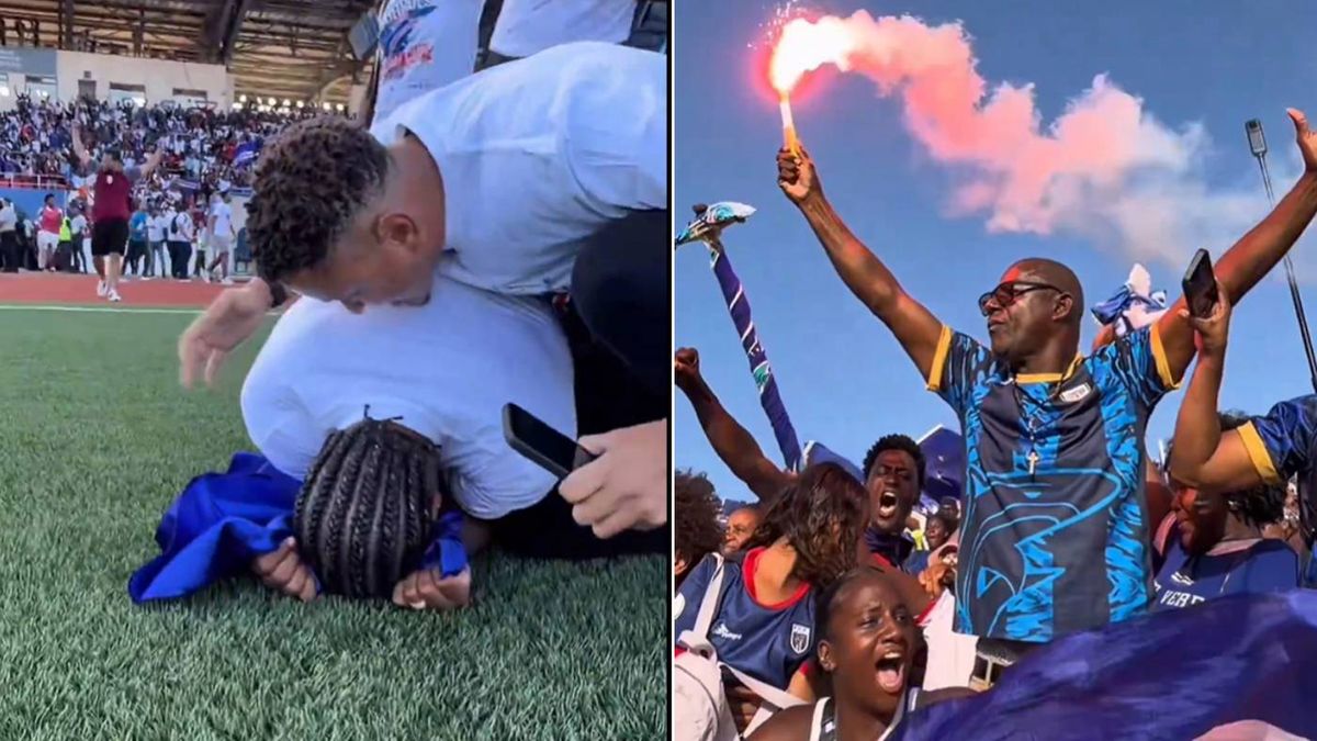 Twitter / Victor Romero / Radość po sukcesie Republiki Zielonego Przylądku