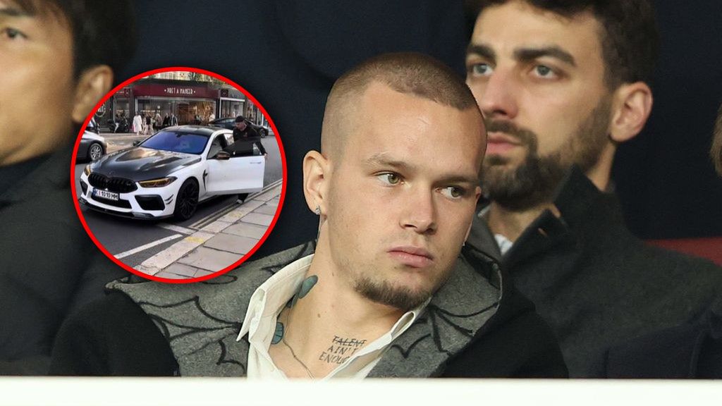 Getty Images / Crystal Pix/MB Media/Getty Images / TikTok / Michajło Mudryk i jego BMW 