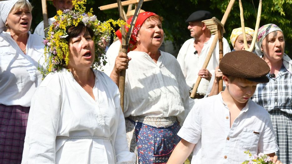 Sobótka i sianokosy w Tokarni. Niedziela, 22 czerwca 2025.