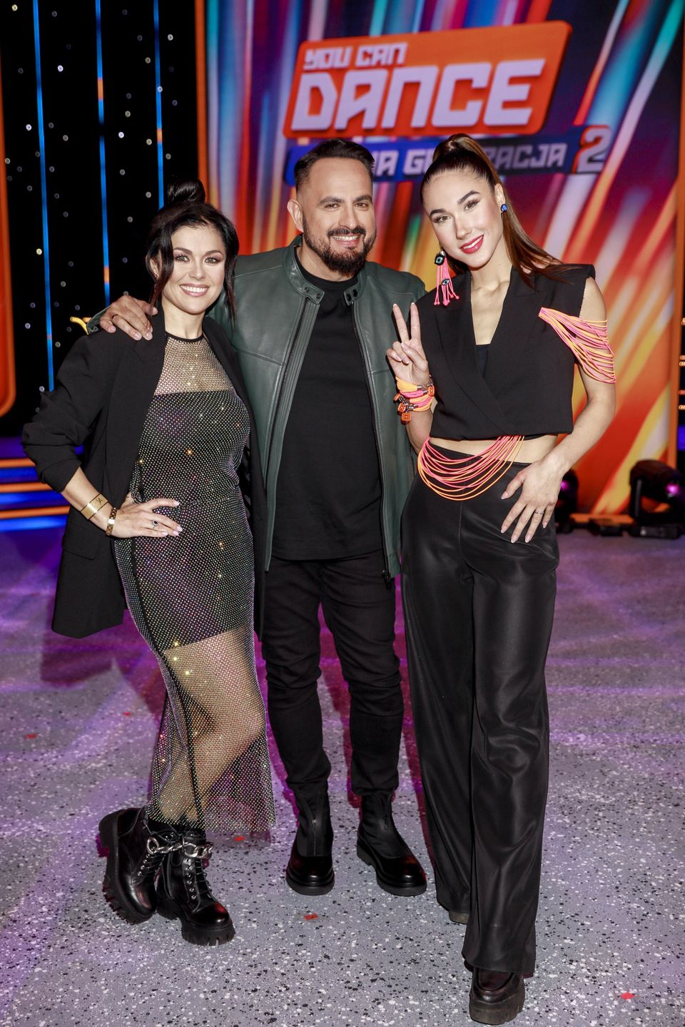 Jury na planie programu "You Can Dance - Nowa Generacja"