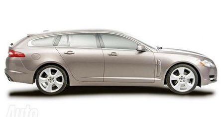 Jaguar XF się roztyje... w przygotowaniu kombi i coupe!