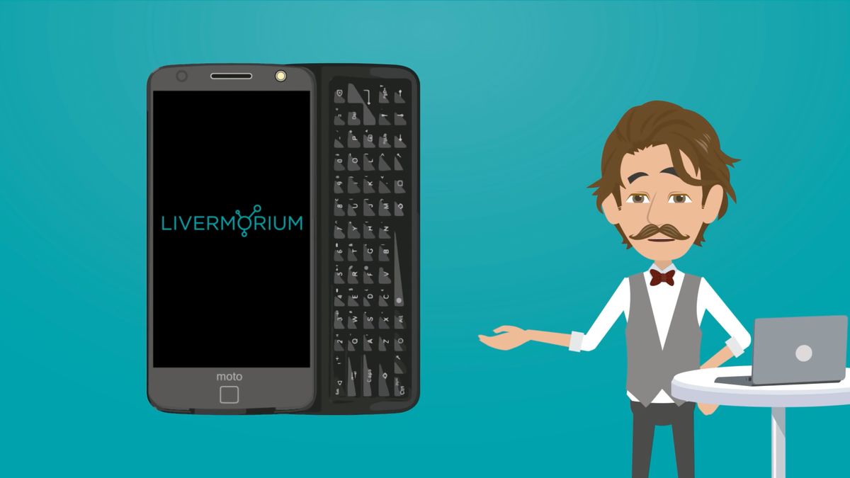 Keyboard Mod, czyli fizyczna klawiatura QWERTY dla smartfonów Moto Z 1