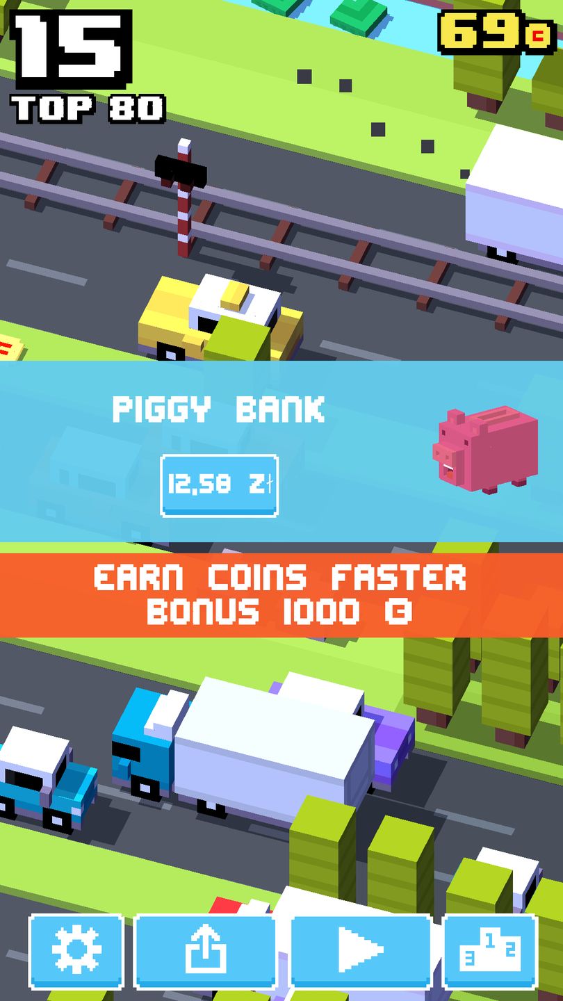Crossy Road- czyli jak zarobić milion dolarów na darmowej grze 8