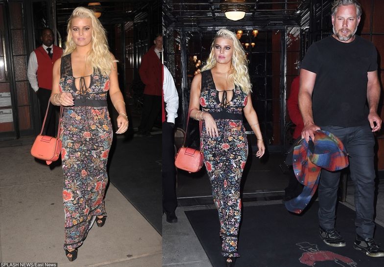 Jessica Simpson na randce z mężem