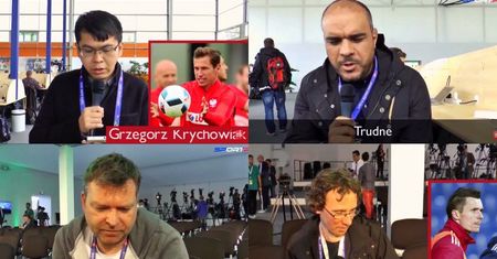 Zagraniczni dziennikarze zmierzyli się z wymową nazwisk polskich piłkarzy. To będzie hit internetu