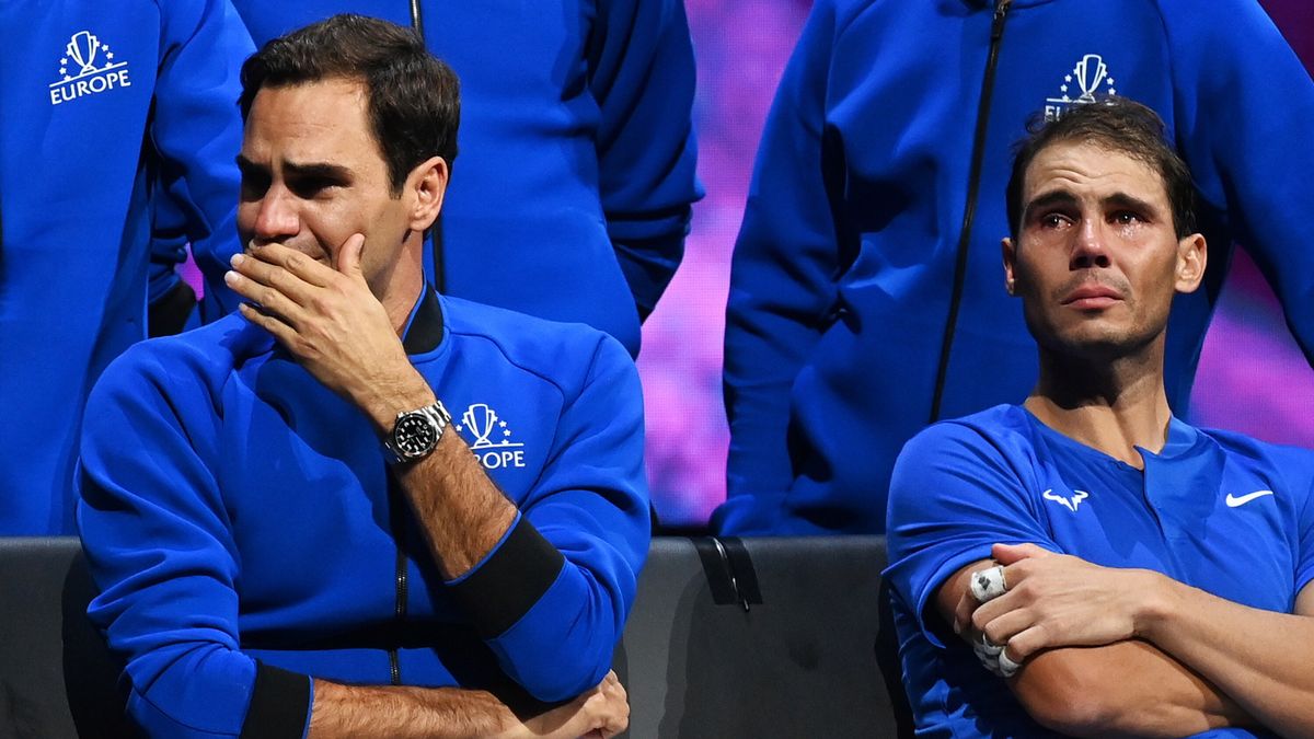Na zdjęciu (od lewej): Roger Federer i Rafael Nadal