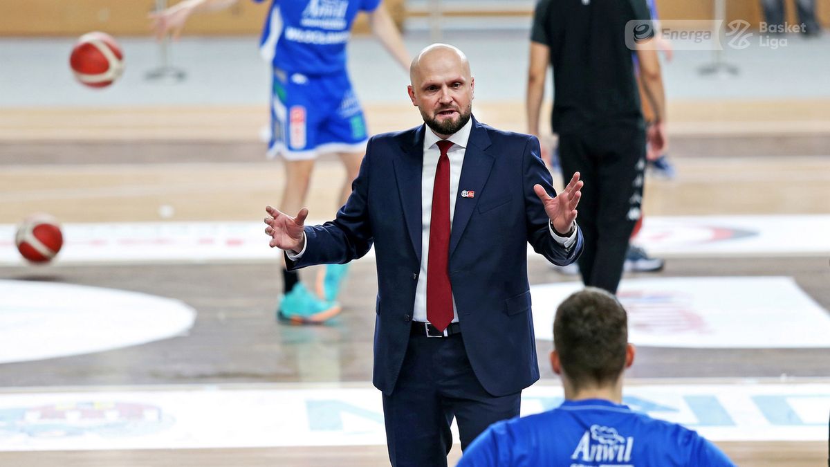 Materiały prasowe / Andrzej Romański / Energa Basket Liga / Na zdjęciu: Marcin Woźniak