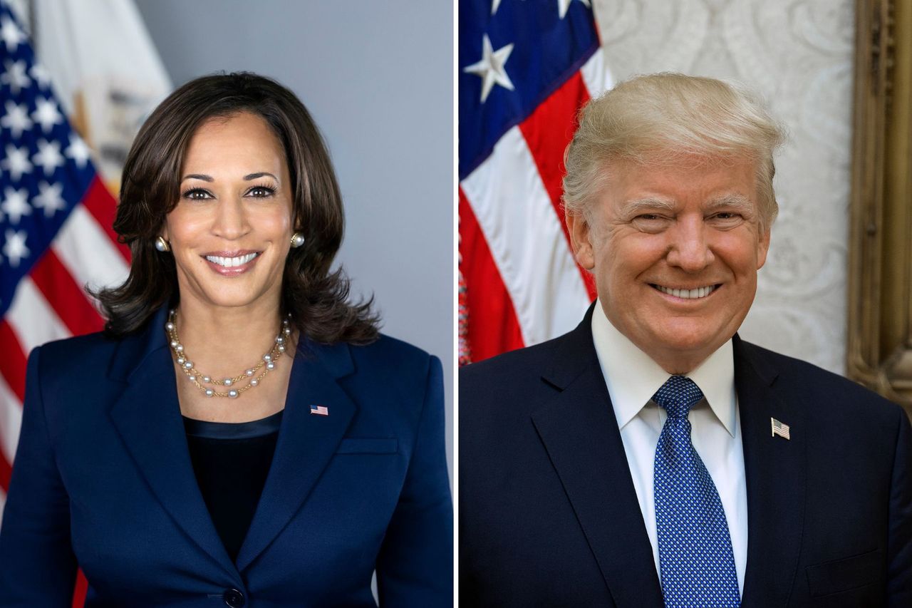 Harris holds a narrow lead as key states show a statistical tie