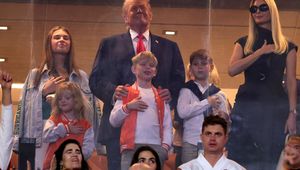 Nagle pokazali Trumpa. Głośno o tym, co zrobili kibice