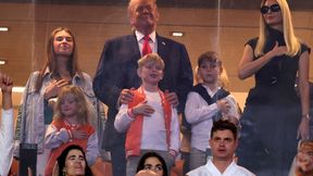 Nagle pokazali Trumpa. Głośno o tym, co zrobili kibice