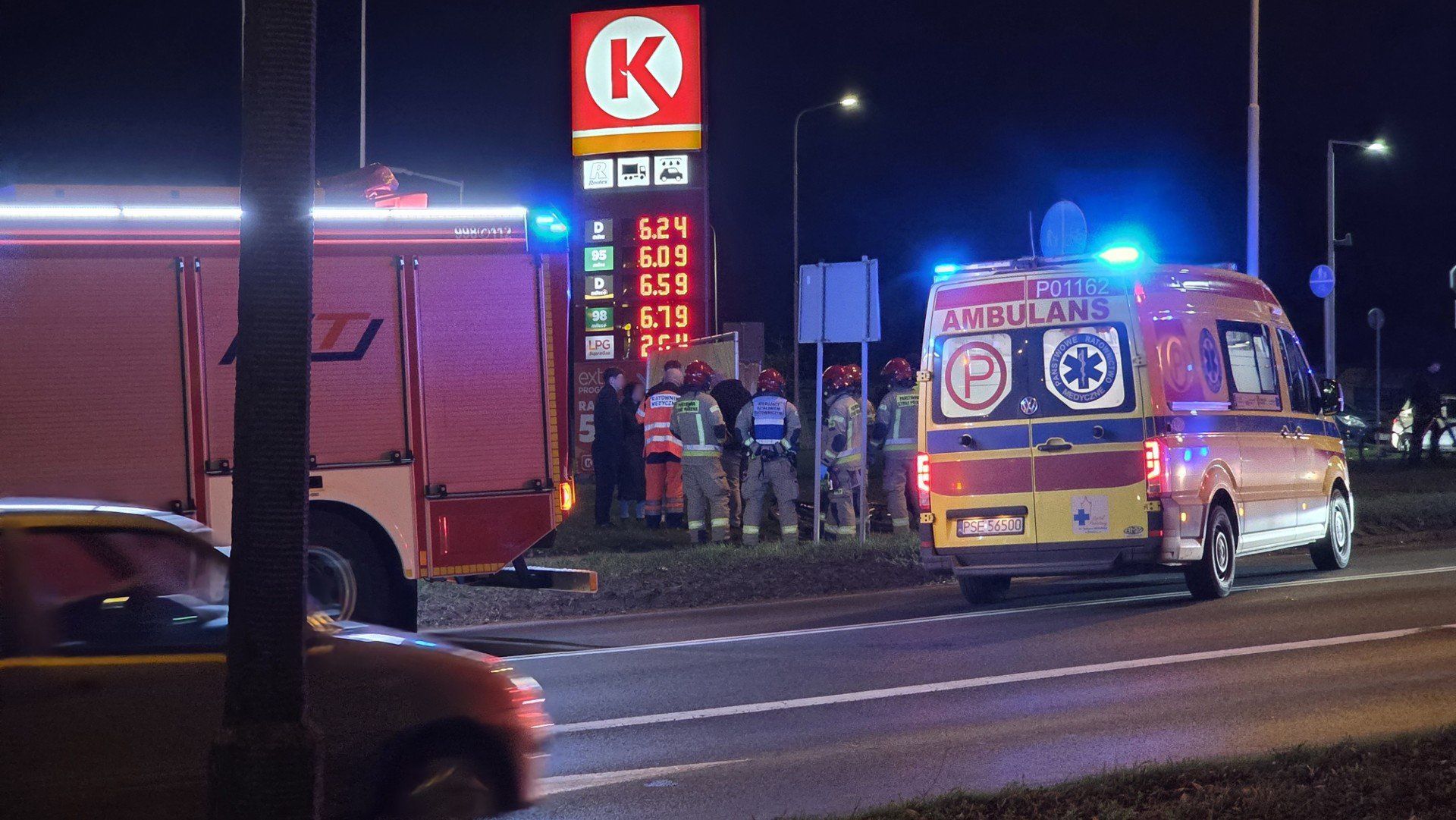 Potrącenie rowerzysty na przejściu z przejazdem w Śremie