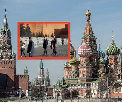 Amerykanie z wizytą na Kremlu. Zięć Trumpa spacerował po Placu Czerwonym