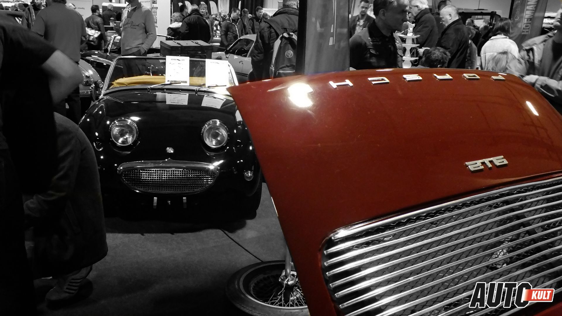 Austin Healey Sprite wyraźnie ucieszył się na mój widok