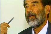 Saddam Husajn odkrył swe nowe powołanie?