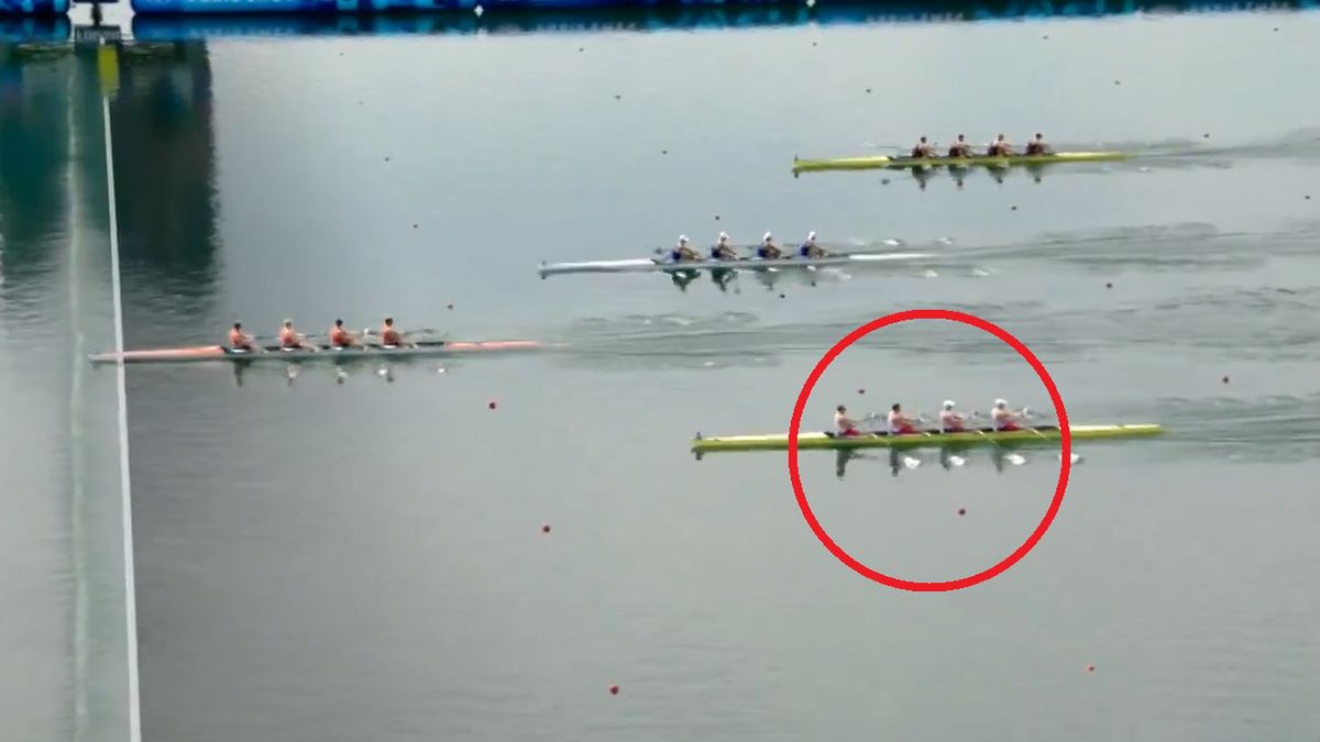 Twitter / Eurosport_PL / Na zdjęciu: polska osada wywalczyła brązowy medal