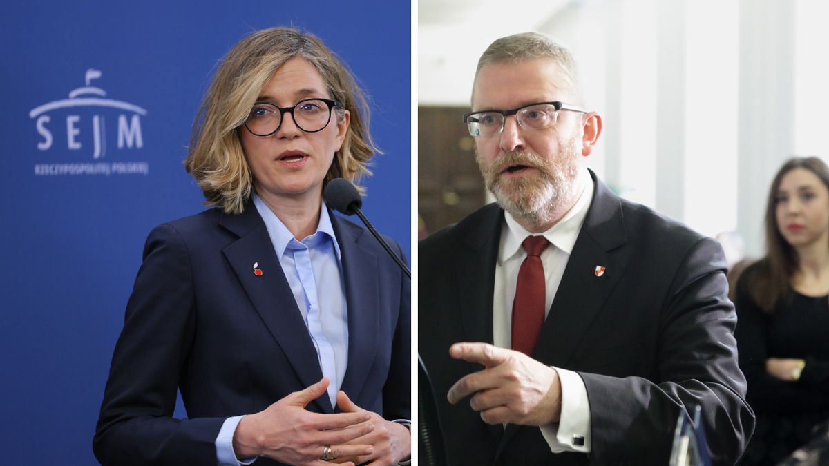 Magdalena Biejat i Grzegorz Braun