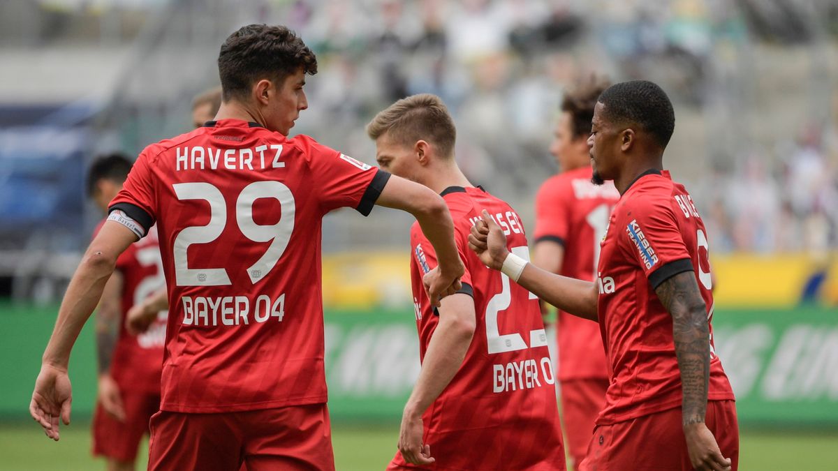 piłkarze Bayeru 04 Leverkusen