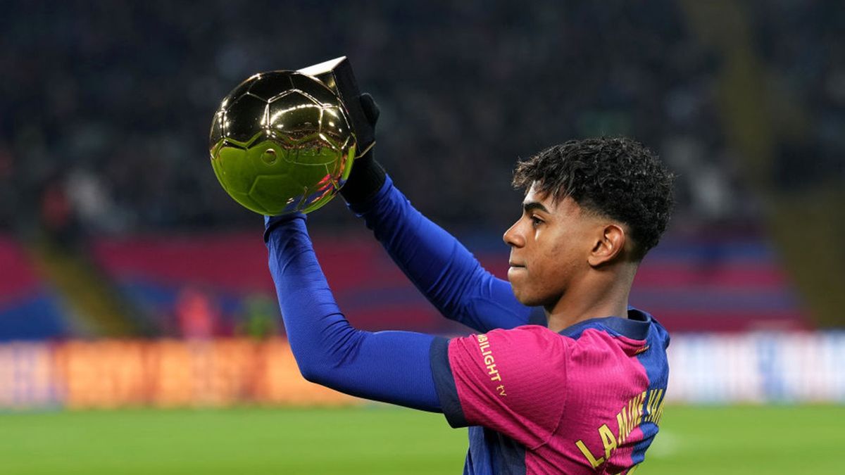 Getty Images / Alex Caparros / Na zdjęciu: Lamine Yamal