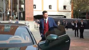 Co za fura. Takim autem na galę Złotego Buta przyjechał Lewandowski
