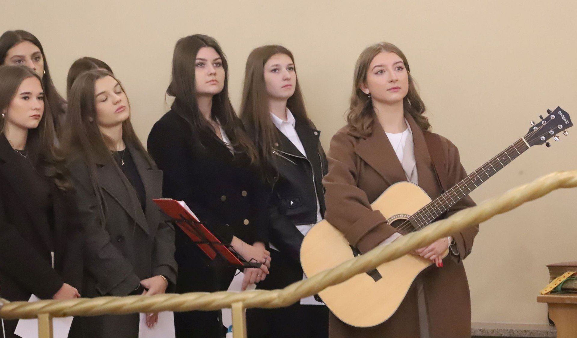 Młodzież zapewniła oprawę muzyczną