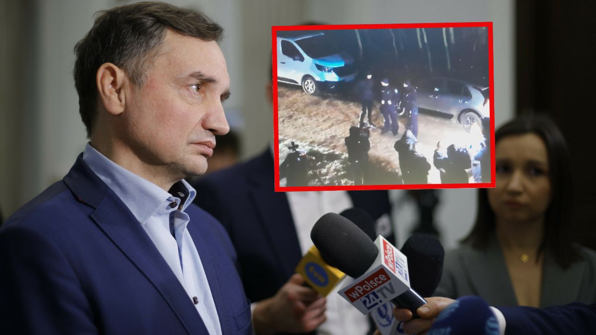 Policja przed domem Zbigniewa Ziobry