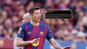 Posypały się komentarze po tym, co zrobił Lewandowski
