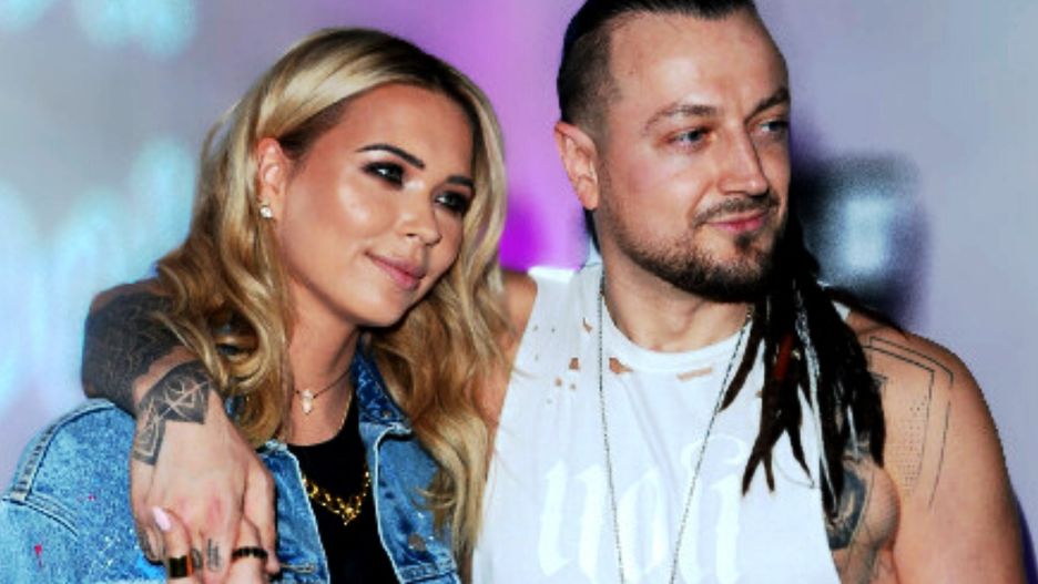 Sandra Kubicka i Aleksander Milwiw-Baron