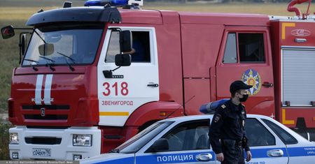 Awaryjne lądowanie w Rosji. Samolot stanął w płomieniach