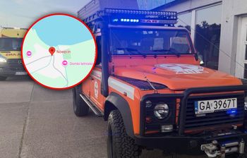 Sceny pod Łebą. Doświadczony ratownik poruszony. "Przerażające"