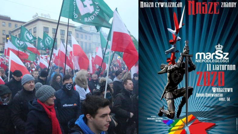 Plakat tegorocznego Marszu Niepodległości zawiera błąd