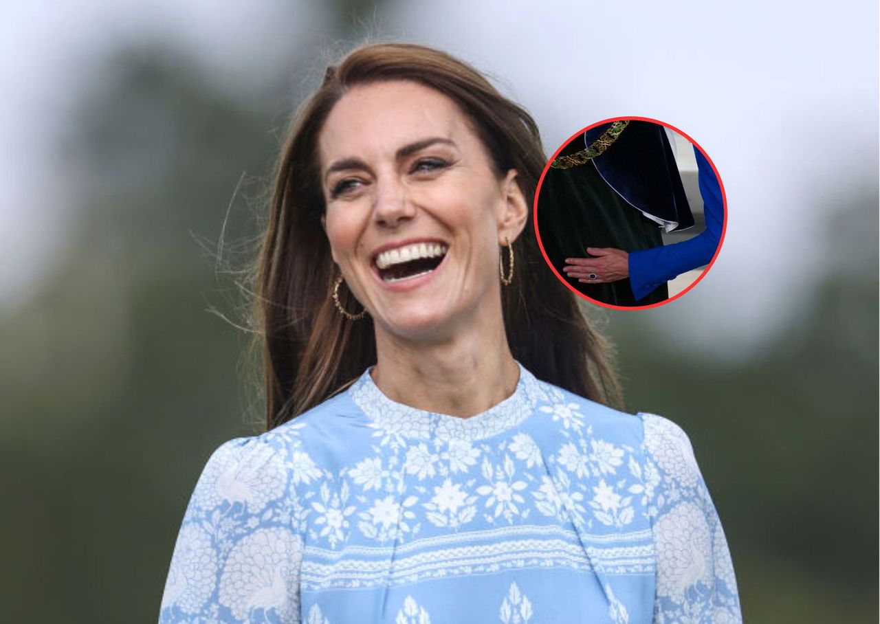 Księżna Kate wykonała pewien gest wobec męża