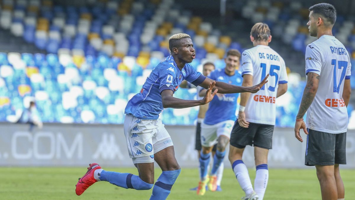 Victor Osimhen starł się z kibicami w sieci 