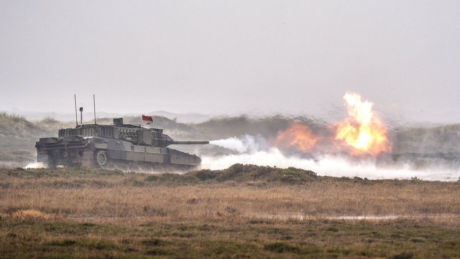 Danish military presents new upgraded Leopard 2 A7 tank
epa09578570 The Ministry of Defense presents the new upgraded Leopard 2 A7 tank in Oksboel Kaserne, Oksboel, Denmark, 12 November 2021.  EPA/HENNING BAGGER  DENMARK OUT 
Dostawca: PAP/EPA.
HENNING BAGGER
