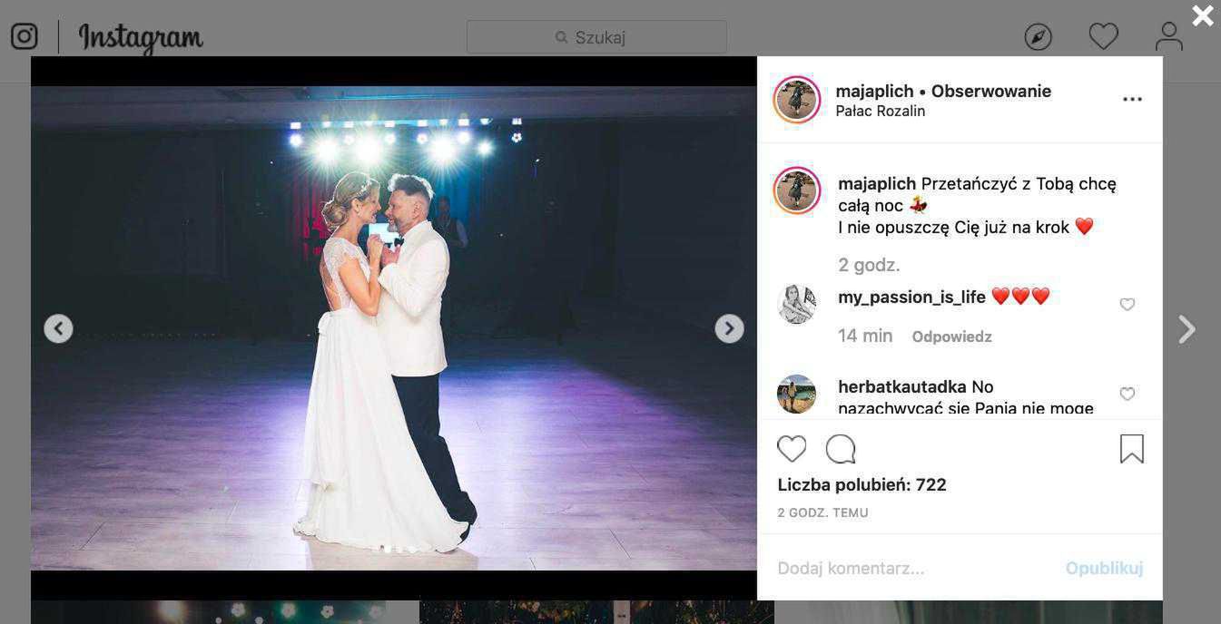 Maja Pilch pokazała zdjęcia z wesela