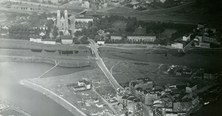 Jak w 1958 wyglądał Poznań z lotu ptaka?