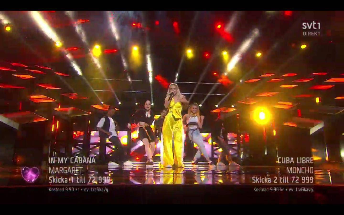 Margaret – In My Cabana – Eurowizja 2018, dogrywka Melodifestivalen 2018