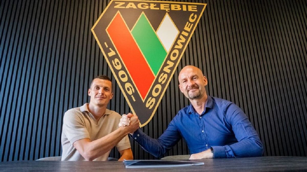 Materiały prasowe / Zagłębie Sosnowiec / Na zdjęciu: Jiewgienij Szykawka