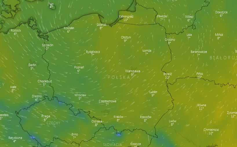 Pogoda na weekend. Jeden dzień słoneczny i ciepły, drugi chłodny oraz z opadami