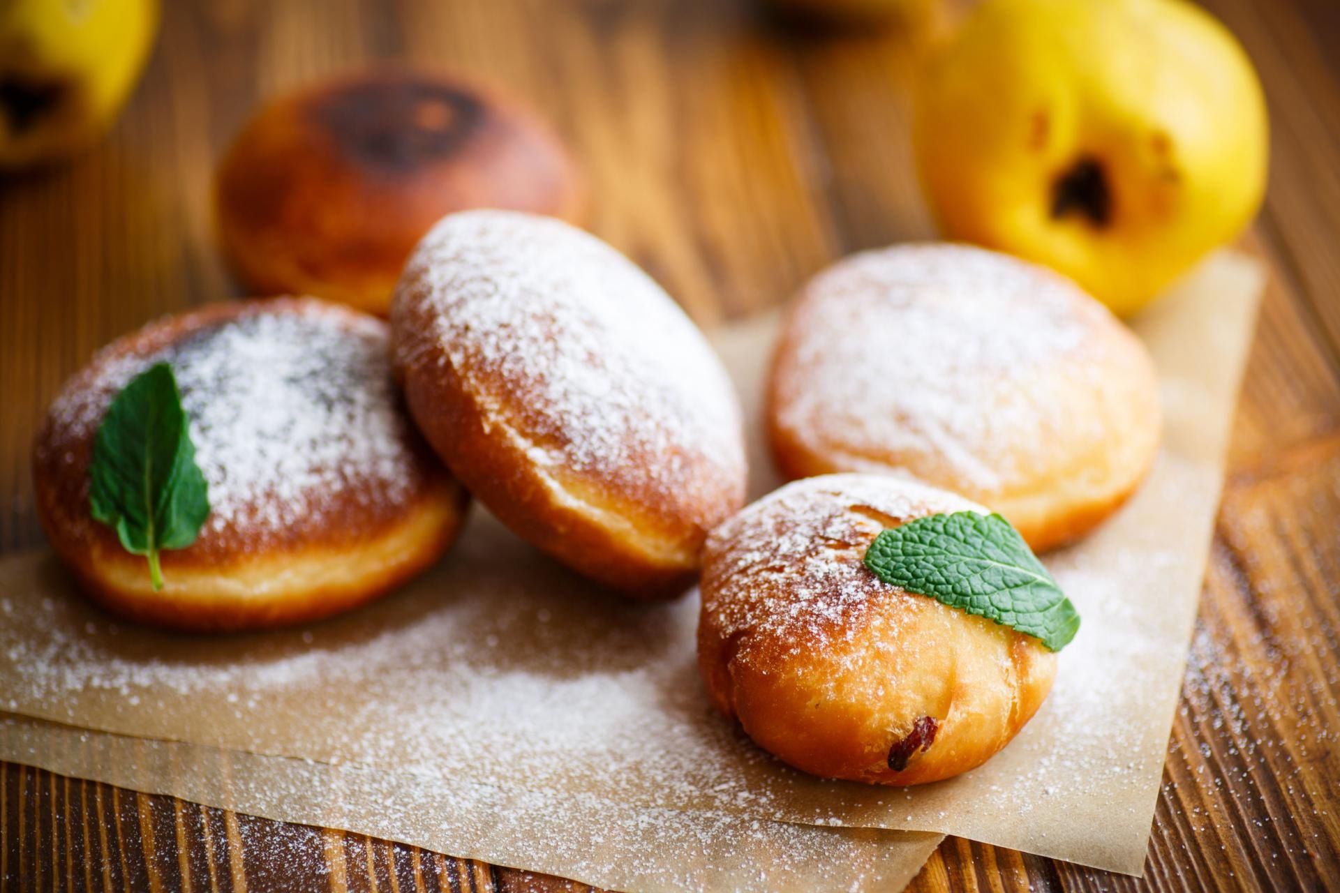 Kalorie w pączkach można ograniczyć używając dietetycznych składników